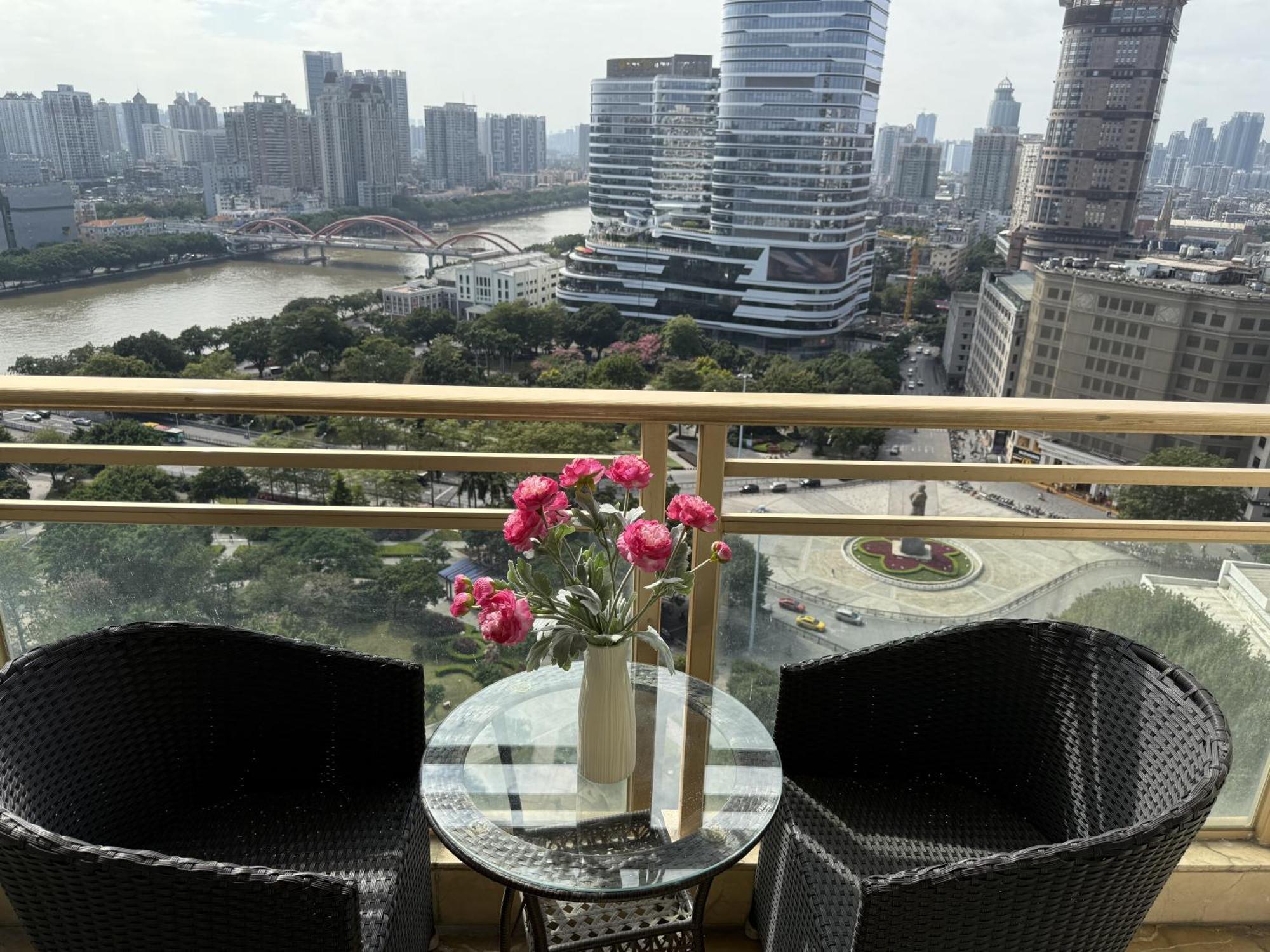 Waifiden Guangzhou Haizhu Square Wanyi Apartment Екстериор снимка