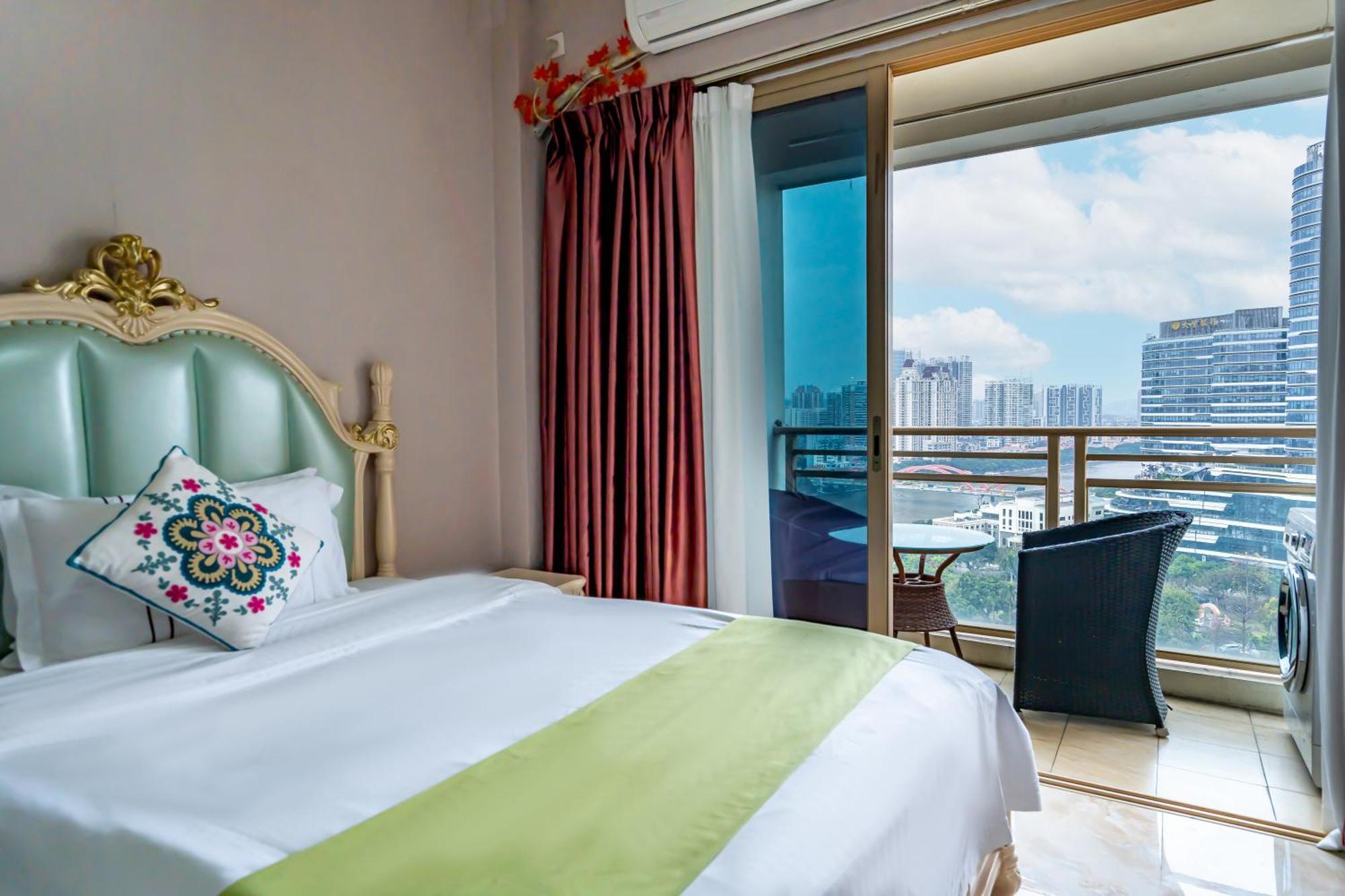 Waifiden Guangzhou Haizhu Square Wanyi Apartment Екстериор снимка