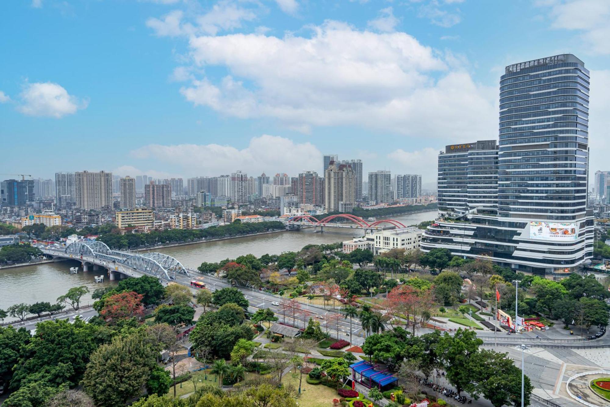 Waifiden Guangzhou Haizhu Square Wanyi Apartment Екстериор снимка