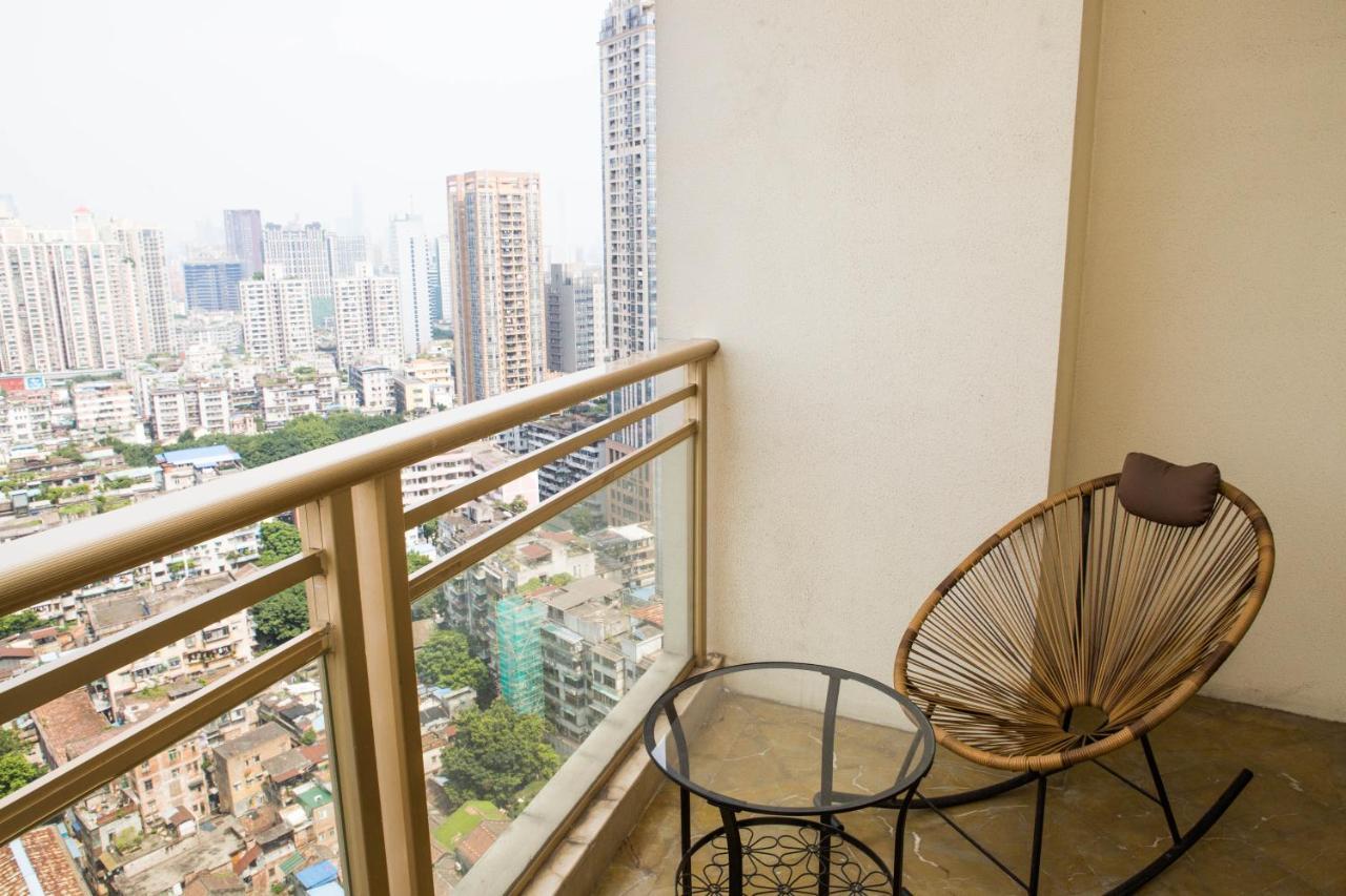 Waifiden Guangzhou Haizhu Square Wanyi Apartment Екстериор снимка